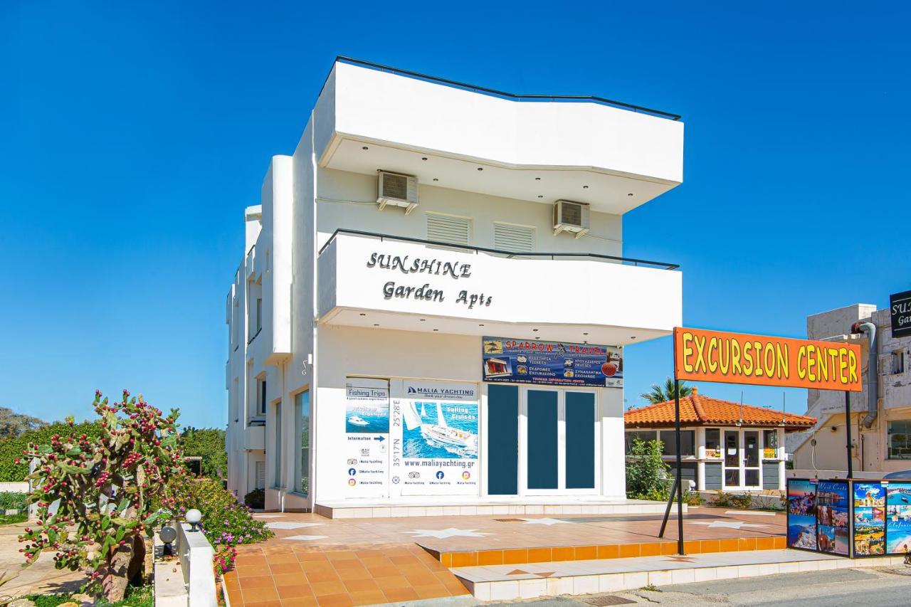 Sunshine Garden Apts Malia Eksteriør bilde